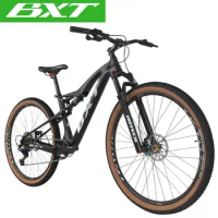 29er MTB Carbon Full Suspension MTB Bike Disc Brake MTB XC Bicycle 1x11 Speed With shock absorber