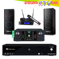 【金嗓】CPX-900 K2F+DB-7AN+JBL VM200+TDF K-124(4TB點歌機+擴大機+無線麥克風+喇叭)