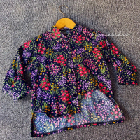 BAJU KEMEJA ANAK MOTIF BUNGA