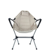 Folding Rocking Chair Camping Lawn Outdoor Fishing Garden and Beach Chair Camping Ultralight Nature Hike Outdoor Leisure Product