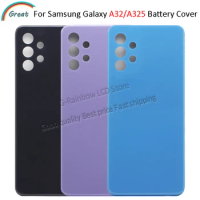 For Samsung Galaxy A32 A325 Battery Back Cover Door Rear Housing Case Assembly Repair Parts For Samsung A32 Back Housing