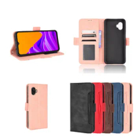 50pcs/Lot Leather Card Slot Removable Flip Phone Case For Samsung A82 F62 M62 A72 A52S A12 M12 A42 M31S Wallet Cover Fundas