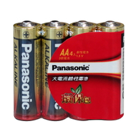【史代新文具】國際Panasonic 3號 AA 紅金 鹼性電池
