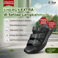 K-Walk Energy Sandal Jaco Special Edition Tristrap Tapak Hitam Sendal K-Walk Sendal