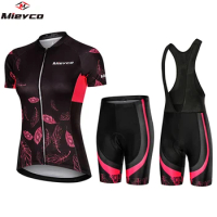 Mieyco Ropa Ciclismo Mujer Cycling Skinsuit Conjunto Ciclismo Bicicleta De Montaña Shorts Women Macacao Feminino Roadbike MTB