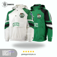 [ELEGANTSTYLE] Jaket Varsity Cougle Celtics Korean ElegantStyle Unisex Full Bordir - Bahan Taslan Im