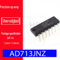 New original spot AD713JNZ DIP - 14 fever SiYun chip precision op-amp amplifier Precision, High Speed, BiFET Quad Op Amp