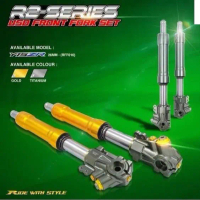 Rapido Up Side Down Fork Yamaha Y15 V1 V2 Y16 ABS USD Gold R2 Series 26mm Plug And Play PNP 100%