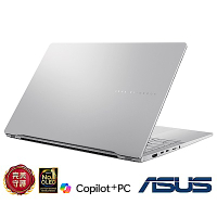 ASUS S5507QA 15.6吋3K筆電 (Snapdragon X Elite X1E 78 100/32GB/1TB SSD/酷玩銀/Vivobook S15 OLED)
