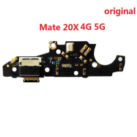 original USB Plug Charger Jack Board For Huawei Mate 20X 4G 5G 20 X Usb Charging Port Dock Connector Flex Cable Replacement Part