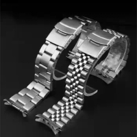 Suitable For Seiko SKX007 SKX009 Stainless Steel Strap Five Bead Diving Steel Bracelet 20mm 22mm Watch Accessory
