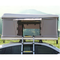 Outdoor Camping hard shell roof top tent hard shell 2 person car roof tent , car roof top tent for sale