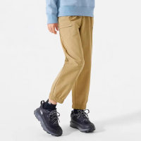 【The North Face】短褲 大童 男童 女童 運動褲 TEEN WOVEN WIND PANTS 卡其 NF0A8999LK5