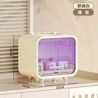 瀝水架消毒帶蓋家用碗筷輔食工具消毒櫃收納箱水杯置物架