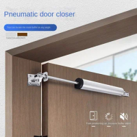 Automatic Door Soft Closing Positioning Stop Buffer Adjustment Within 90 Degrees Door Closer Furniture Hardware Home Improvement
