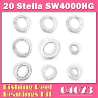 Fishing Reel Stainless Steel Ball Bearings Kit For Shimano 20 Stella SW 4000HG 4000XG 04073 04074 Spinning Reels Bearing Kits