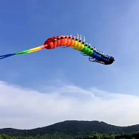 free shipping 18m fly toy koi fish soft kite Centipede Kite software giant kite professional wind kites Flying toys Fishing toys