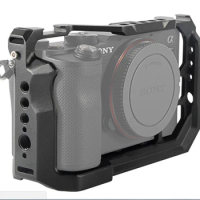 Camera Cage for Sony Alpha 7C A7C (ILCE7C) Camera For Sony A7C Camera Metal Cage Case Protective Housing Protection Frame
