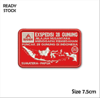 EMBLEM PATCH BORDIR EIGER EXSPEDISI 28 GUNUNG HIGH QUALITY - BDS