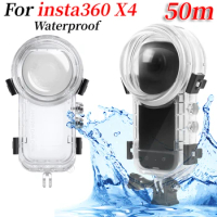 Invisible Dive Case for Insta360 X4 Waterproof Protector Case for Insta360 X4 Dive house Underwater 