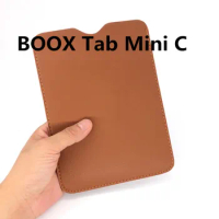 2023 New BOOX Tab Mini C Holster Embedded Leather case Ebook Case Top Sell Black Cover For BOOX Tab Mini C