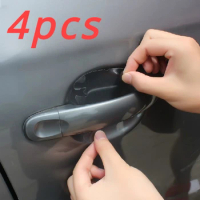 4pcs Transparent Door Handle stickers cars stickers protector cars doors scratch Car decoration Car Stickers And Decals