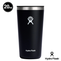【Hydro Flask】20oz/592ml 隨行杯(時尚黑)