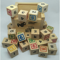 Mainan Kayu Kotak Alphabet - Abc - Mainan Edukasi