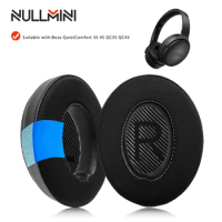 NullMini Replacement Earpads for Bose QC35, QC35II, QuietComfort 35, 35II Headphones Cooling Gel Ear Cushion Earmuff Headband