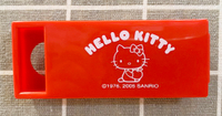 【震撼精品百貨】凱蒂貓_Hello Kitty~日本SANRIO三麗鷗 KITTY OK蹦隨身收納盒-紅#32542