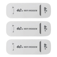 3X 4G LTE USB Wifi Modem 3G 4G USB Dongle Car Wifi Router 4G Lte Dongle Network Adaptor with Sim Card Slot