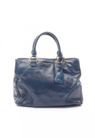 MIU MIU Pre-Loved MIU MIU Handbag leather Navy