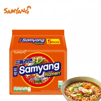【Stok terdapat】 Three Times Spicy Ramen 120g 5 Packs