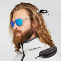 【Oakley】奧克利 SYLAS 色控科技 輕包覆太陽眼鏡 OO9448 04 透明框藍水銀鍍膜鏡片 公司貨