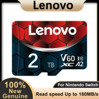 Lenovo High Speed 2TB 1TB Micro TF/SD Card 512GB 256GB UHS-1 Memory Card 128GB TF Card For Nintendo Switch/retroid pocket 4 pro