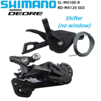 SHIMANO Deore M4100 10 Speed Groupset For MTB Shifter SL-M4100 Shift Lever RD-M4120 SGS Rear Derailleur Bicycle Bike Parts