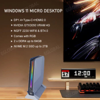 2023 Mini Gaming PC 12th Gen Intel i9 12900H 12700H Nvidia RTX 3050Ti 8G PCIE4.0 2xDDR4 Windows 11 Desktop Computer 3x4K WiFi6
