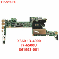 FOR HP Spectre X360 13-4000 13-4172NA Laptop Motherboard w/ i7-6500U CPU 8GB RAM 861993-601 861993-001 Motherboard 100% Tested