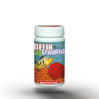 【FishLive 樂樂魚】DELIK Grand Fish 中大型魚 精緻主食 280ml(中顆粒 慈鯛 肉食 魚隻 魚飼料 蝦飼料)