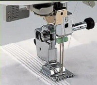 Janome domestic sewing machine foot 701-7 pintuck foot 7 grooves 200317009