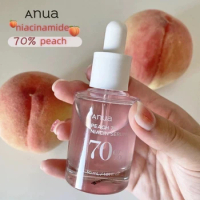 Original Anua Peach 70% Nicotinamide Essence Anti-aging Moisturizing Toner Fade Fine Lines Brightening Shrink Pores Serum