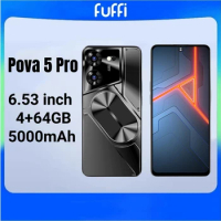 FUFFI Pova 5 Pro Cellphones 6.53 inch 5000mAh 64GB ROM 4GB RAM Smartphone Android 16MP Camera Mobile phones Original celulares