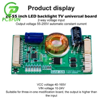 Universal 22-60 Inch LED LCD TV Backlight Driver Board 55-255V Output Constant Current Booster Board High Voltage Module