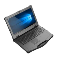 Cheapest Factory i7 8550u 15.6 inch high brightness screen Rugged Laptop Computer 8G + 256G Rugged Notebook
