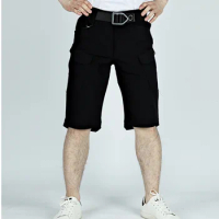 Men's Cargo Shorts Summer New Outdoor Cargo Tactical Casual Baggy Plus Size Five Quarter Pants