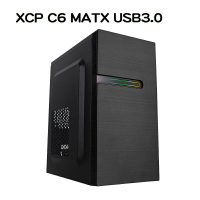 【最高折200+跨店點數22%回饋】TrendSonic 翰欣 XCP C6 MATX USB3.0 電腦機殼