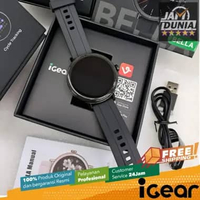 JAM SMARTWATCH PRIA WANITA JAM IGEAR BELLA ORIGINAL IGBE-03 IGEAR IGBE03 IGEAR IGBE 03 BLACK SMARTWA