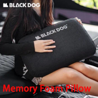 Naturehike BLACKDOG Memory Foam Pillow Portable Comfort Square Pillow Breathable Outdoor Camping Pil