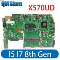 X570UD Notebook Mainboard For ASUS TUF YX570U YX570UD X570U FX570U FX570UD Laptop Motherboard I5 I7 8th Gen GTX1050