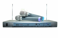 MIPRO MP-2688K 無線麥克風 VHF IC控制 雙天線 自動接收 雙頻道鎖定 配2支手握麥克風或2個領夾式麥克風或1支手握麥克風1個領夾式麥克風 三選一